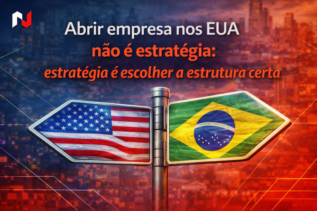 Estratégia é decidir por que entrar, como entrar, com qual estrutura entrar e o que essa estrutura precisa viabilizar no futuro.