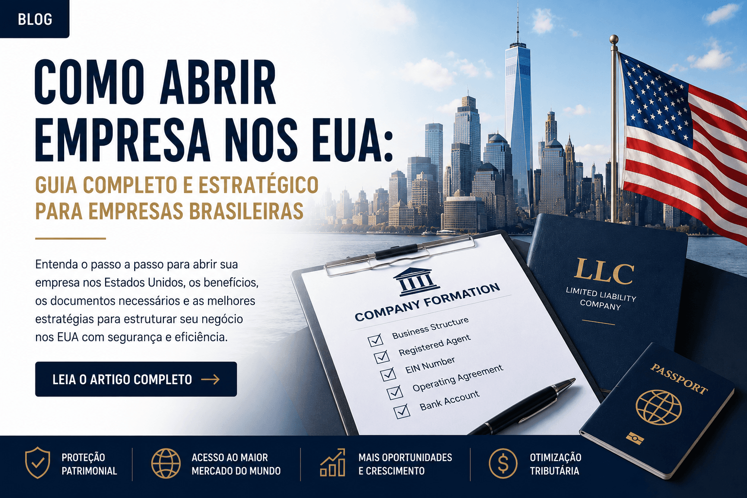 Empresa brasileira planejando estratégia