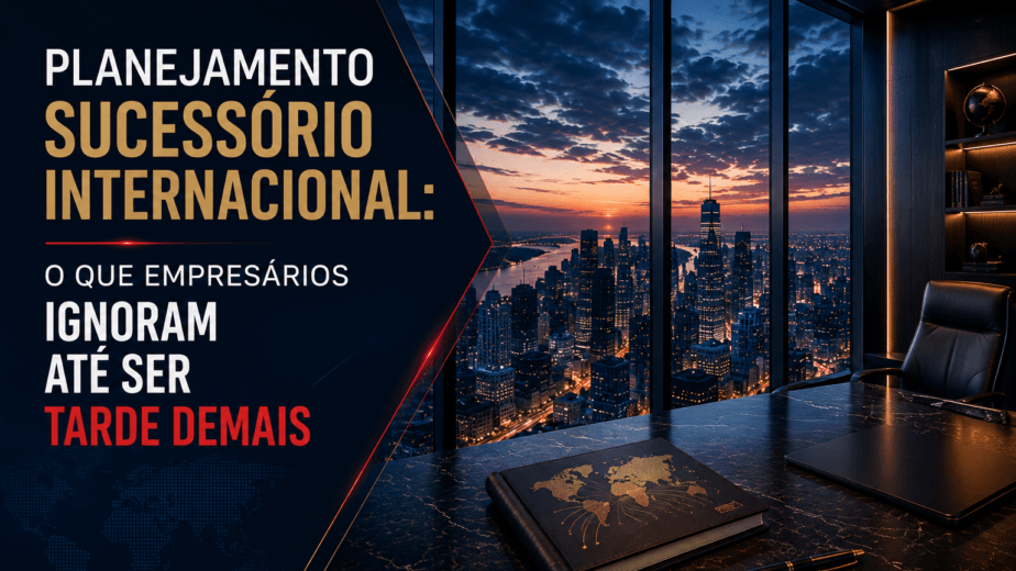Planejamento sucessório internacional para empresários e famílias com patrimônio entre Brasil e Estados Unidos.