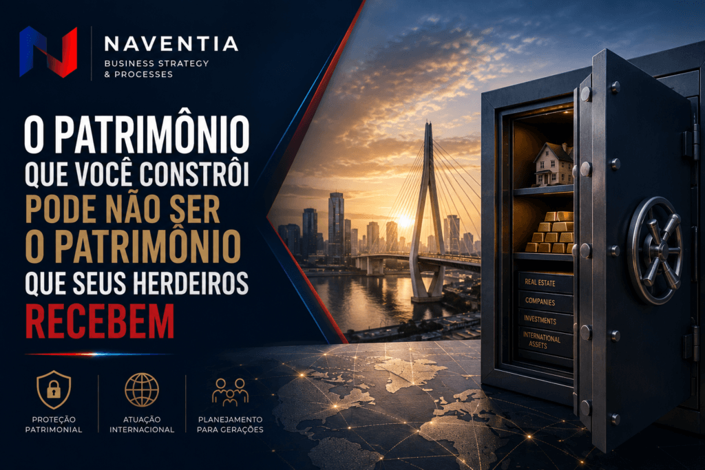 Proteção do patrimônio familiar para empresários com empresas, investimentos e ativos internacionais