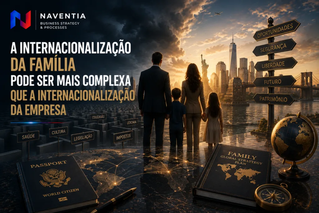 Planejamento patrimonial internacional para família internacional com patrimônio e membros vivendo em diferentes países.