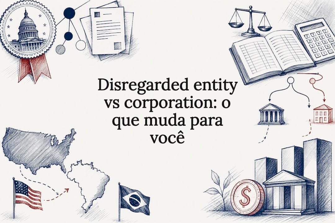 Sistemas de tributação no Brasil e nos Estados Unidos (Disregarded entity vs corporation)