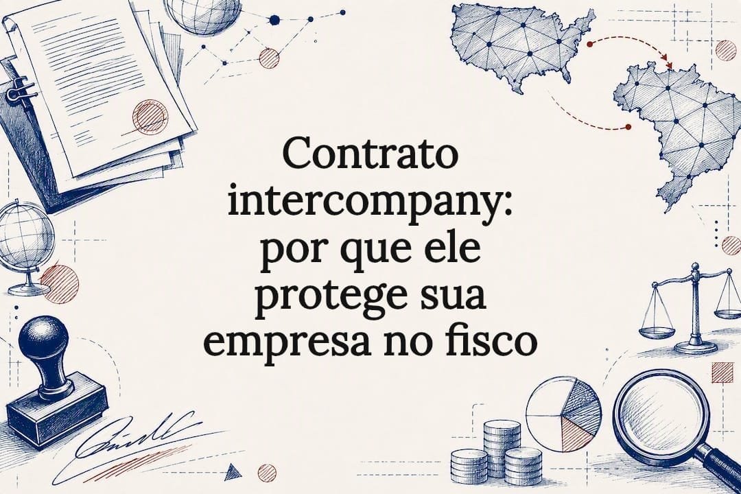 Ilustração do título sobre contrato entre empresas do mesmo grupo (Contrato intercompany)