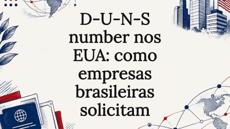 Cartão ilustrado sobre o registro D-U-N-S