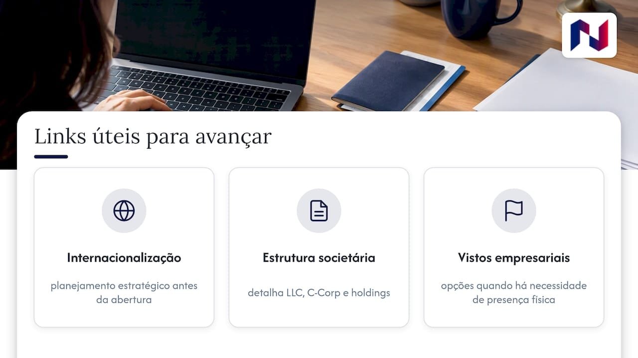 Endereço comercial nos EUA: links úteis para avançar no processo