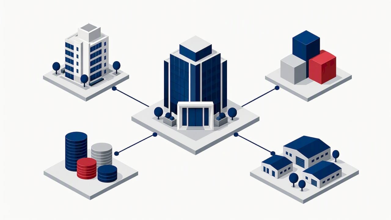 holding nos EUA vs Brasil: estrutura de holding ligada a diferentes ativos