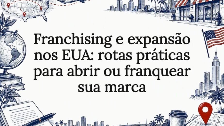 Imagem de capa sobre franquias nos Estados Unidos