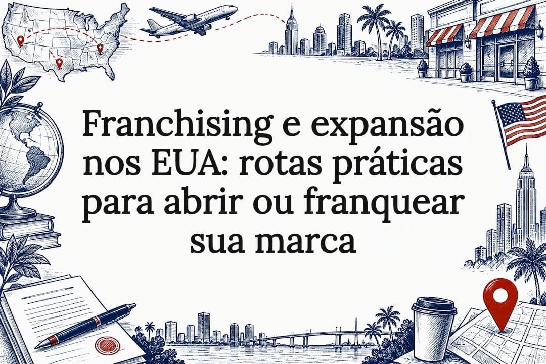 Imagem de capa sobre franquias nos Estados Unidos