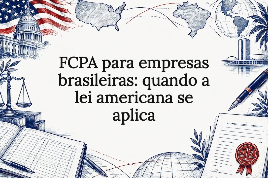 Ilustração decorativa para título sobre FCPA